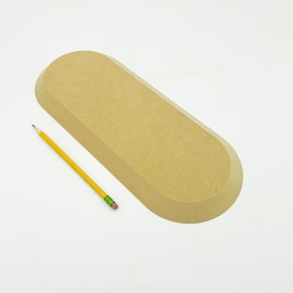 Rounded Rectangle 6 x 15 Pottery Form Rounded Rectangle 6 x 15 Pottery Form